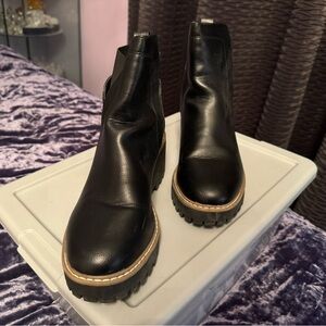 Dolce Vita Women’s Round Toe Bootie - Rielle Lug Boot